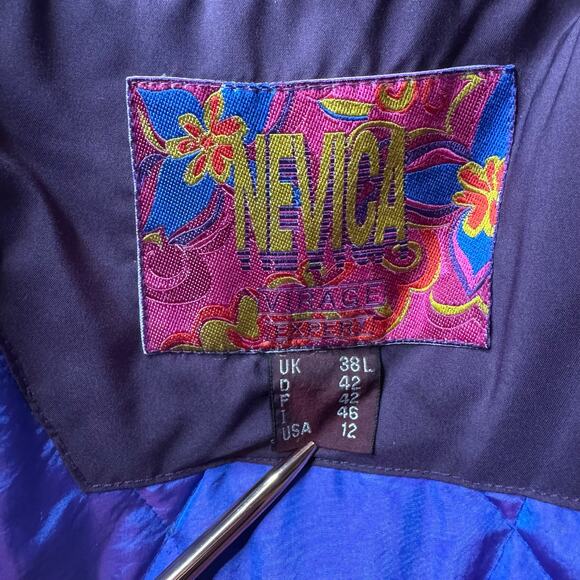Vintage Women’s Purple Ski Coat Size 12 - Picture 12 of 16